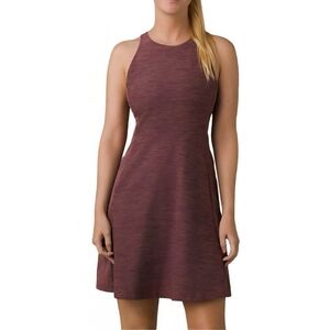 PrAna Kimble Dress Plum Color Racerback Built-in-Bra Size Small NWT (C33)